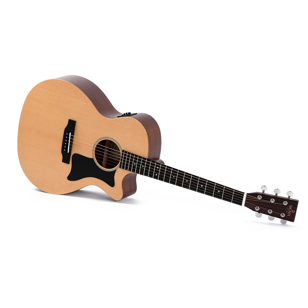 Sigma GMC-STE ST Series Grand OM Cutaway - Spruce/Mahogany - Image 5